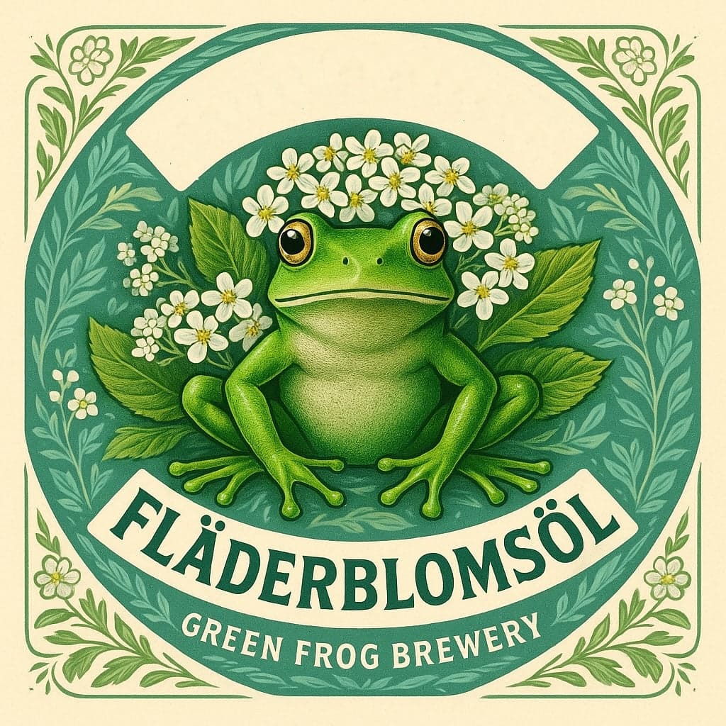 Green Frog Fläderblomsöl