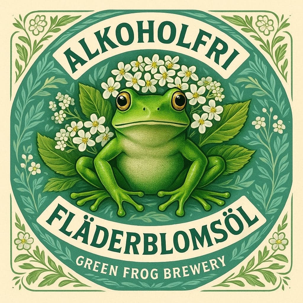 Låg Alkohol Fläderblomsöl