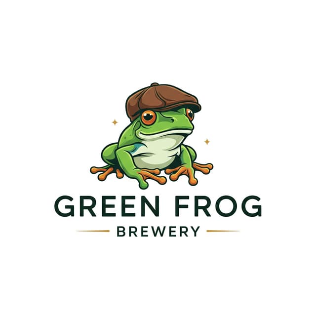 Green Frog Brewery logotyp